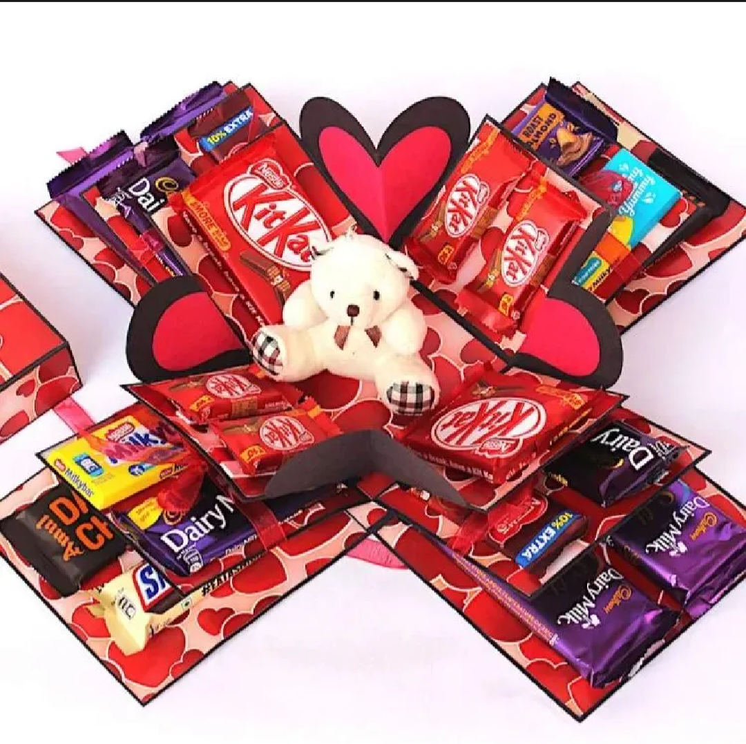 44 Chocolates Premium Gift Box 3 layer's Box